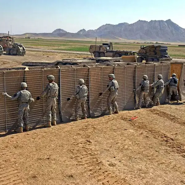 Muro de Gaviones a Prueba de Explosiones