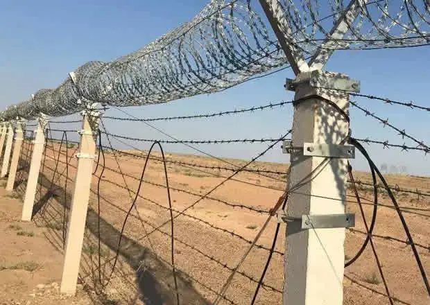 Alambre de Púas Militar en Forma de Campana