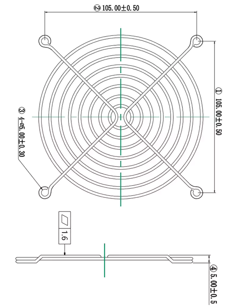 Guardia del Ventilador