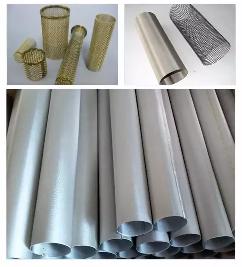 Tubo Filtrante Perforado Cilíndrico