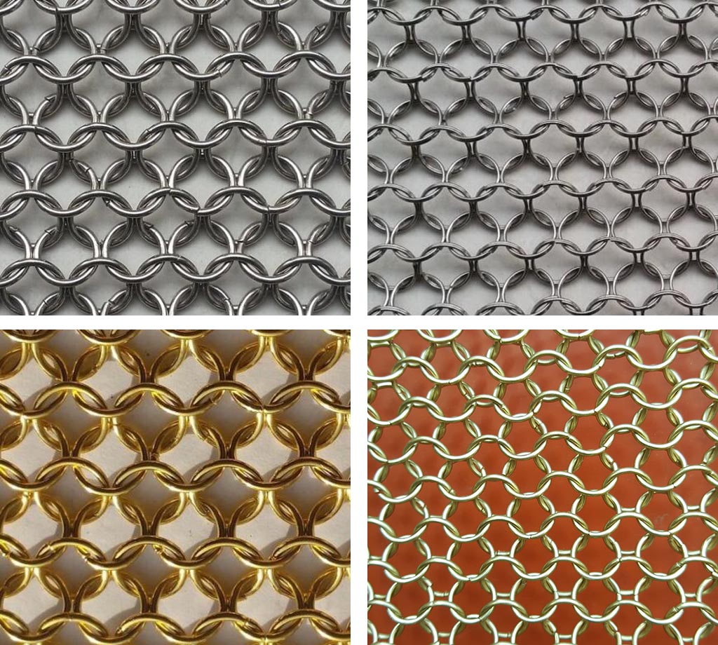 Honeycomb decorative wire mesh