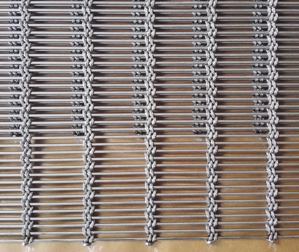 Stainless steel decorative wire mesh