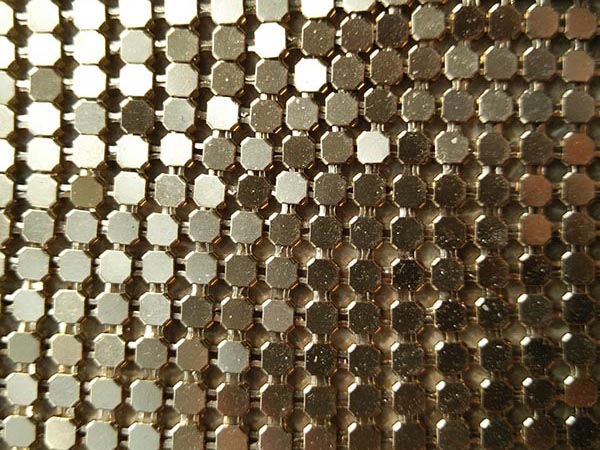 metal cloth curtain