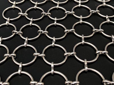 Metal ring wire mesh